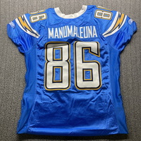 NFL - Chargers Brandon Manumaleuna Game Issued Jersey Size 54