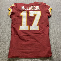 STS - WFT Terry McLaurin Game Worn Jersey (11/14/21) Size 40 W/ Captains...