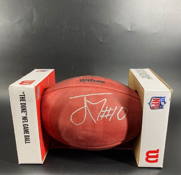 NFL - Packers Jordan Love Signed Authentic Football