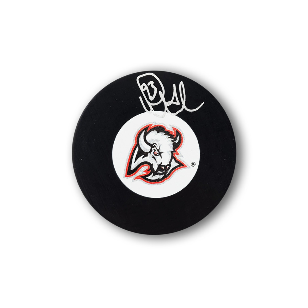 Doug Gilmour Autographed Buffalo Sabres Hockey Puck