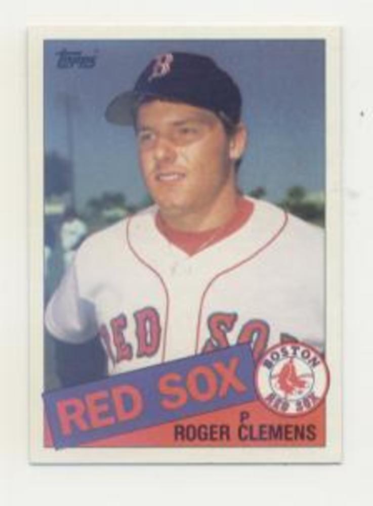 1985 Topps #181 Roger Clemens Rookie Card