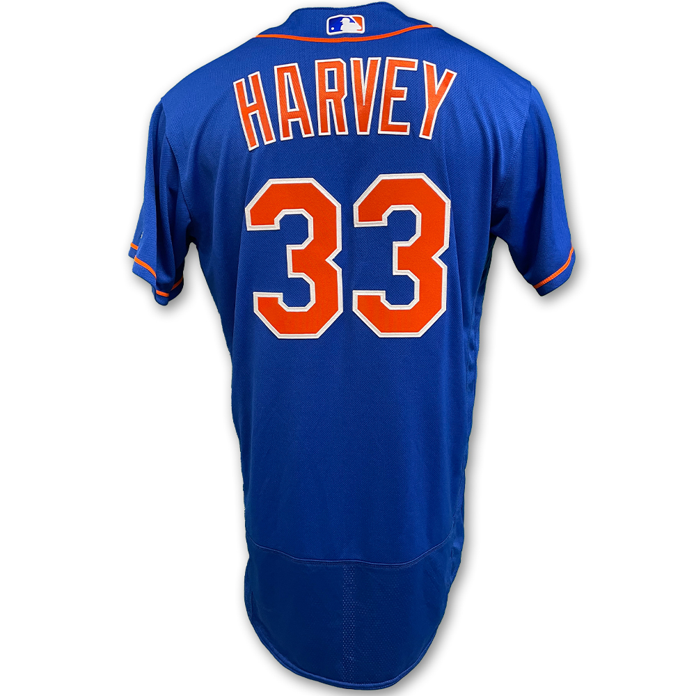Matt Harvey #33 - Team Issued Blue Alt. Home Jersey - 2016 Season