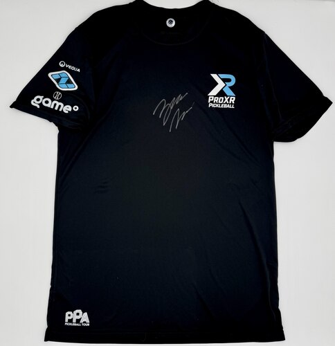 Photo of Zane Navratil Match Used Signed Shirt