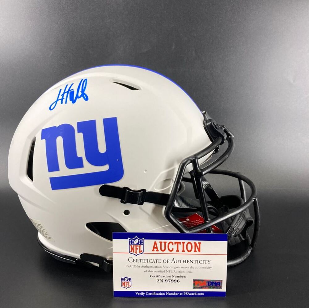 【最終値下げ！】ＮＦＬ　ニューヨーク・ジャイアンツ　ヘルメット jaxson-dart-new-york-giants-