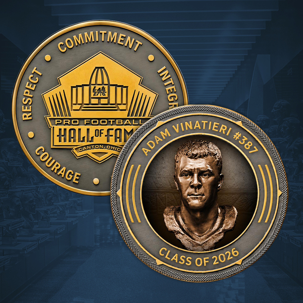 Adam Vinatieri Football's Greatest Coin