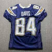 NFL - Chargers Buster Davis Game Issued Jersey Size 48