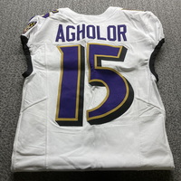 London Games - Ravens Nelson Agholor Game Worn Jersey (10/15/23) Size 38...