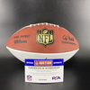 HOF - Vikings John Randle Signed Panel Ball With HOF 10 Inscription