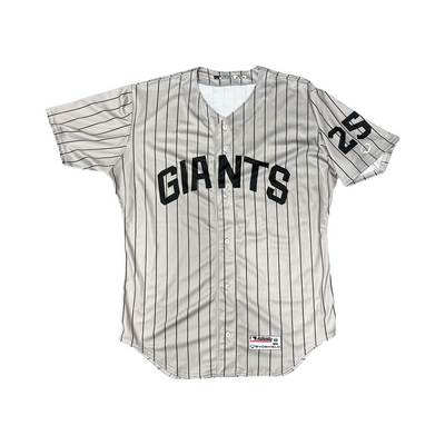 Tyler Santana Game Worn Knoxville Giants Jersey #13 Size L