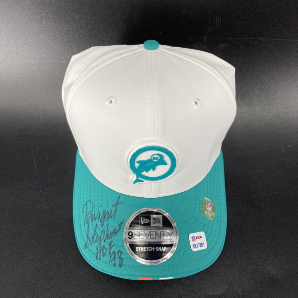 HOF - Dolphins Dwight Stephenson Signed 2025 Training Cap Hat
