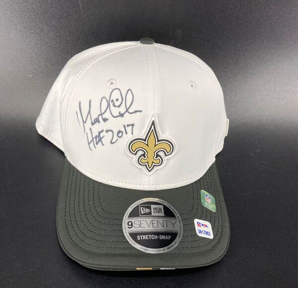 HOF - Saints Morten Anderson Signed 2025 Training Cap Hat