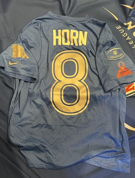 Pro Bowl Games - Panthers Jaycee Horn Practice Worn Shirt - Worn 2.2.26