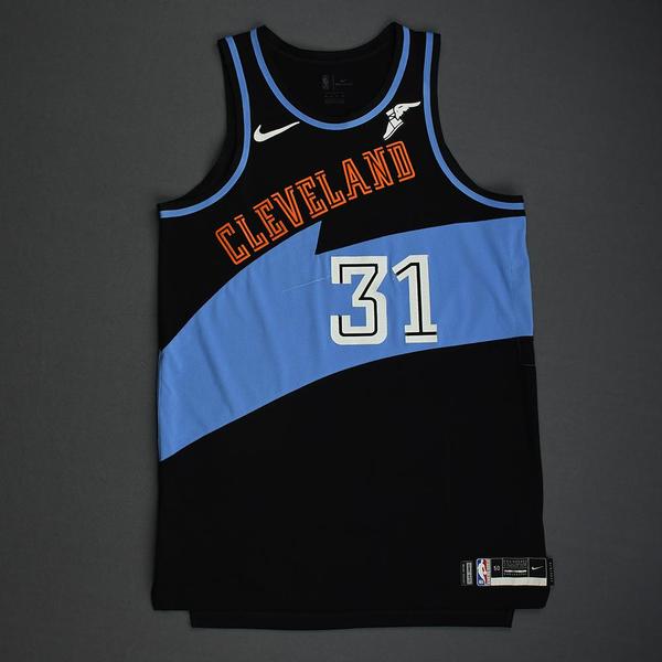 Image of John Henson - Cleveland Cavaliers - Game-Worn Classic Edition 1994-96 Road Jersey - 2019-20 Season