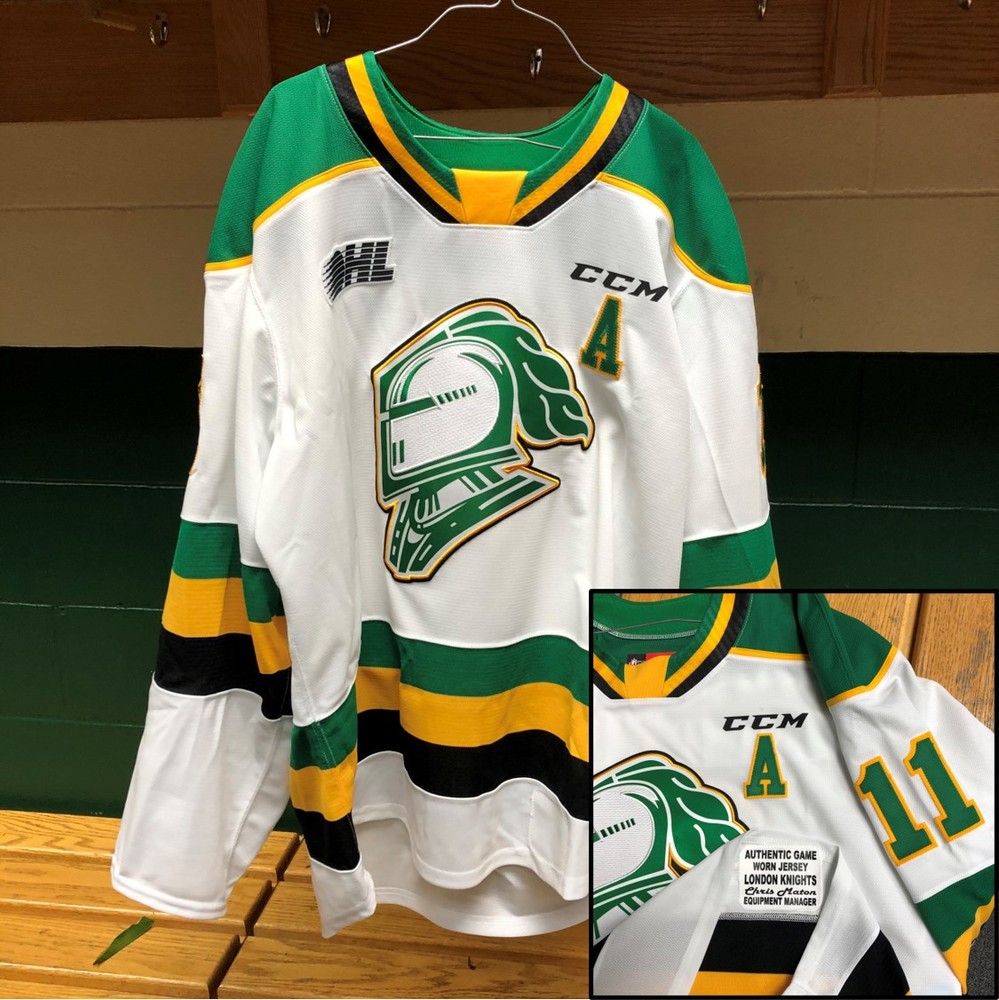 london knights game worn jersey
