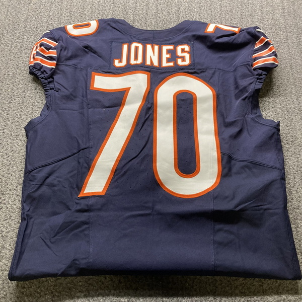 London Games - Bears Braxton Jones Game Used Jersey (10/13/24) Size 48