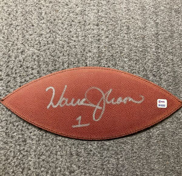 NFL - Vikings Warren Moon Signed Authentic Panel