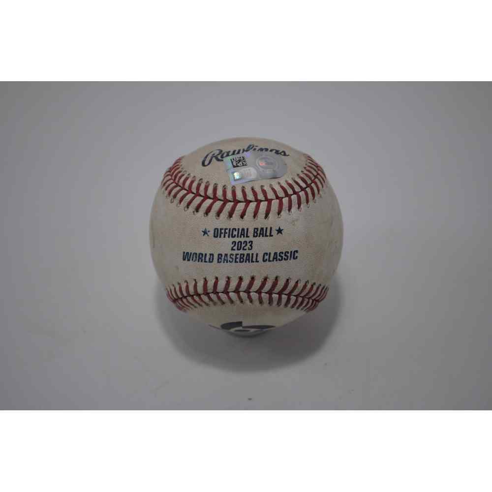 Game Used Baseball - 2023 World Baseball Classic - Korea at Japan