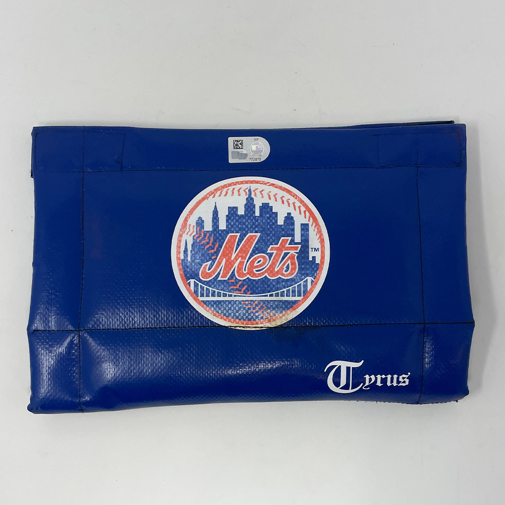 Team Issued Pine Tar Rag NYM Blue Mets Circle Logo 2023 Season