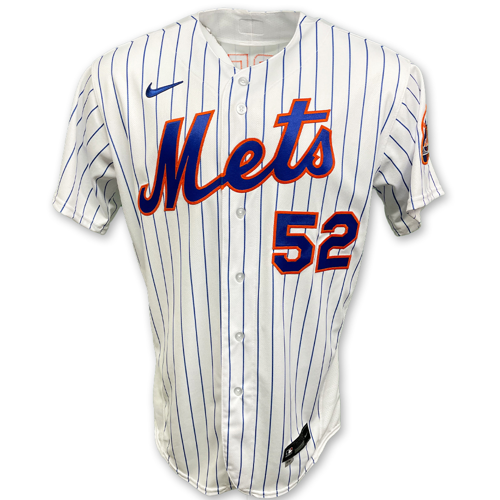 Yoenis Cespedes #52 - Team Issued White Pinstripe Jersey - 2022