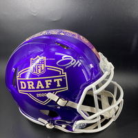NFL - Eagles Jalen Hurts Signed Authentic 2020 Draft Speed Helmet
