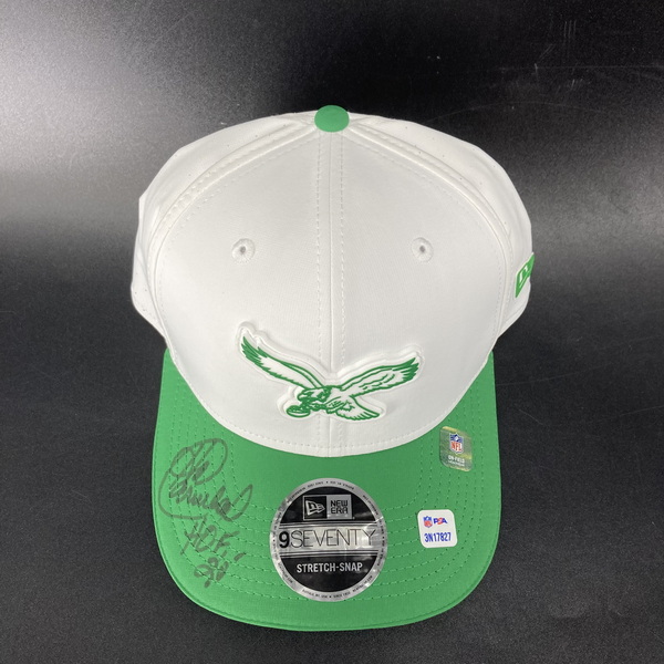 HOF - Eagles Harold Carmichael Signed 2025 Training Cap Hat