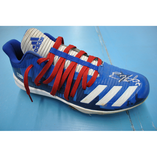 More than Baseball: Game-Used and Autographed Cleats - Los Angeles Angels at Los Angeles Dodgers - 9/26/20 - Kiké Hernandez