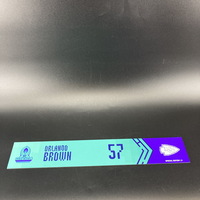 NFL - Chiefs Orlando Brown Special Edition 2022 Pro Bowl Nameplate 1 of 3