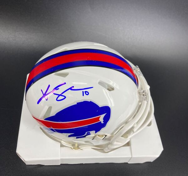 Bills - Khalil Shakir Signed Mini Helmet