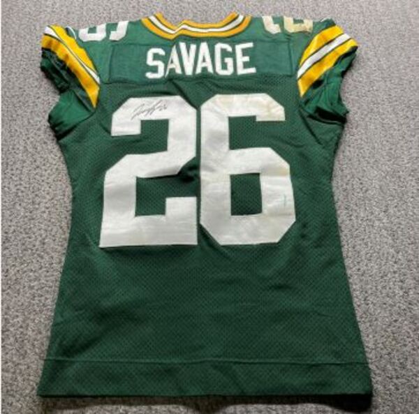 Crucial Catch - Packers Darnell Savage Signed Game Worn Jersey (9/28/23)...