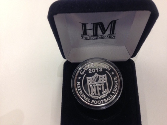 Rams at Texans game coin October 13, 2013 | The official auction site ...
