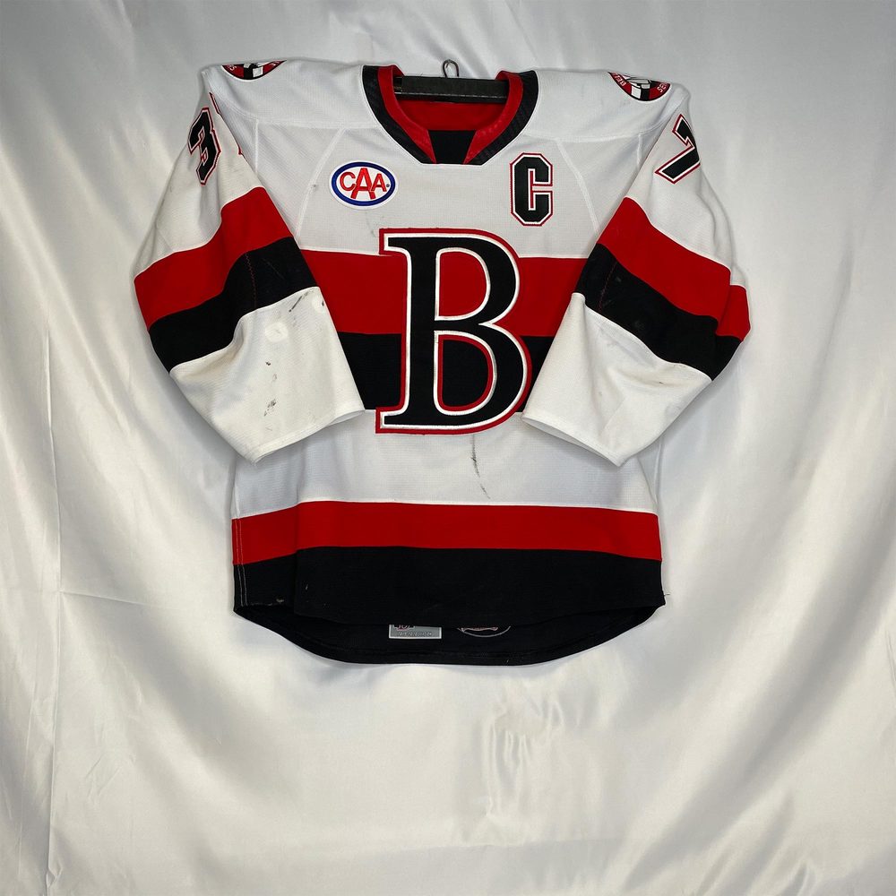 AHL Authentic 201920 Belleville Senators Captain's Jersey Worn and