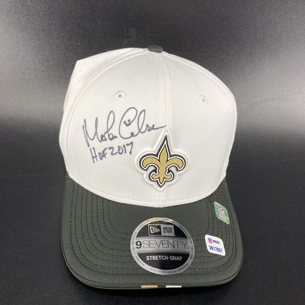 HOF - Saints Morten Anderson Signed 2025 Training Cap Hat