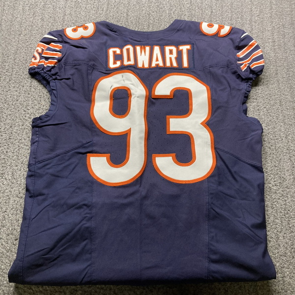 London Games - Bears Byron Cowart Game Used Jersey (10/13/24) Size 46