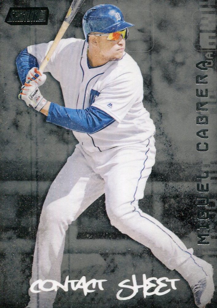 2017 Stadium Club Contact Sheet #CSMC Miguel Cabrera
