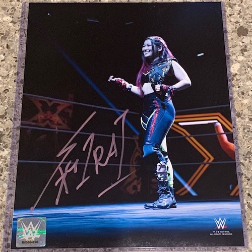 Io Shirai SIGNED 8x10 Photo Red Signature