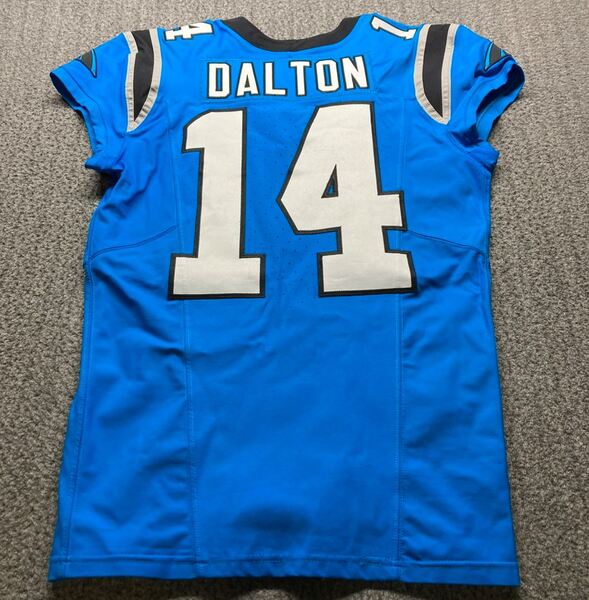 Crucial Catch - Panthers Andy Dalton Game Worn Jersey (10/12/2025) Size 42