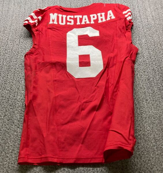 STS - 49ers Malik Mustapha Game Worn Jersey (11/09/2025) Size 40 / Game ...