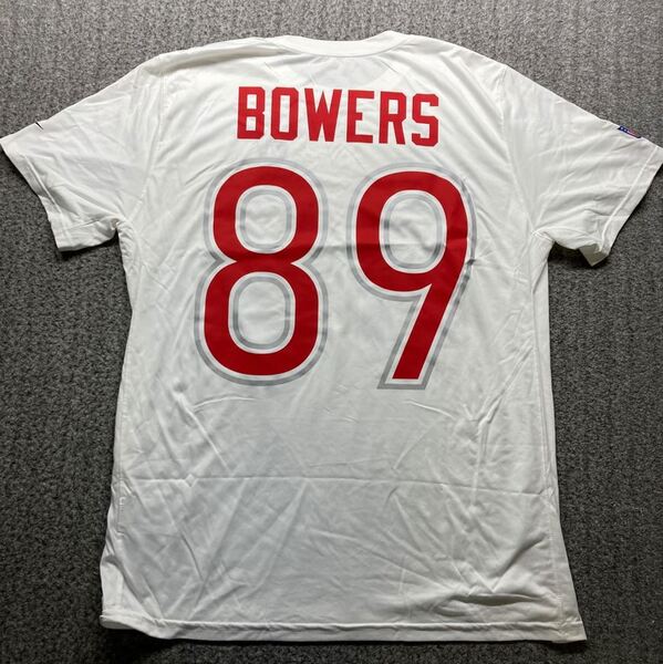 NFL - Raiders Brock Bowers Pro Bowl Games Team Issued Practice Shirt Siz...