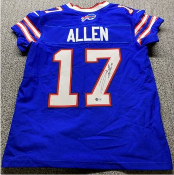 Bills - Bills Josh Allen Signed Authentic Jersey