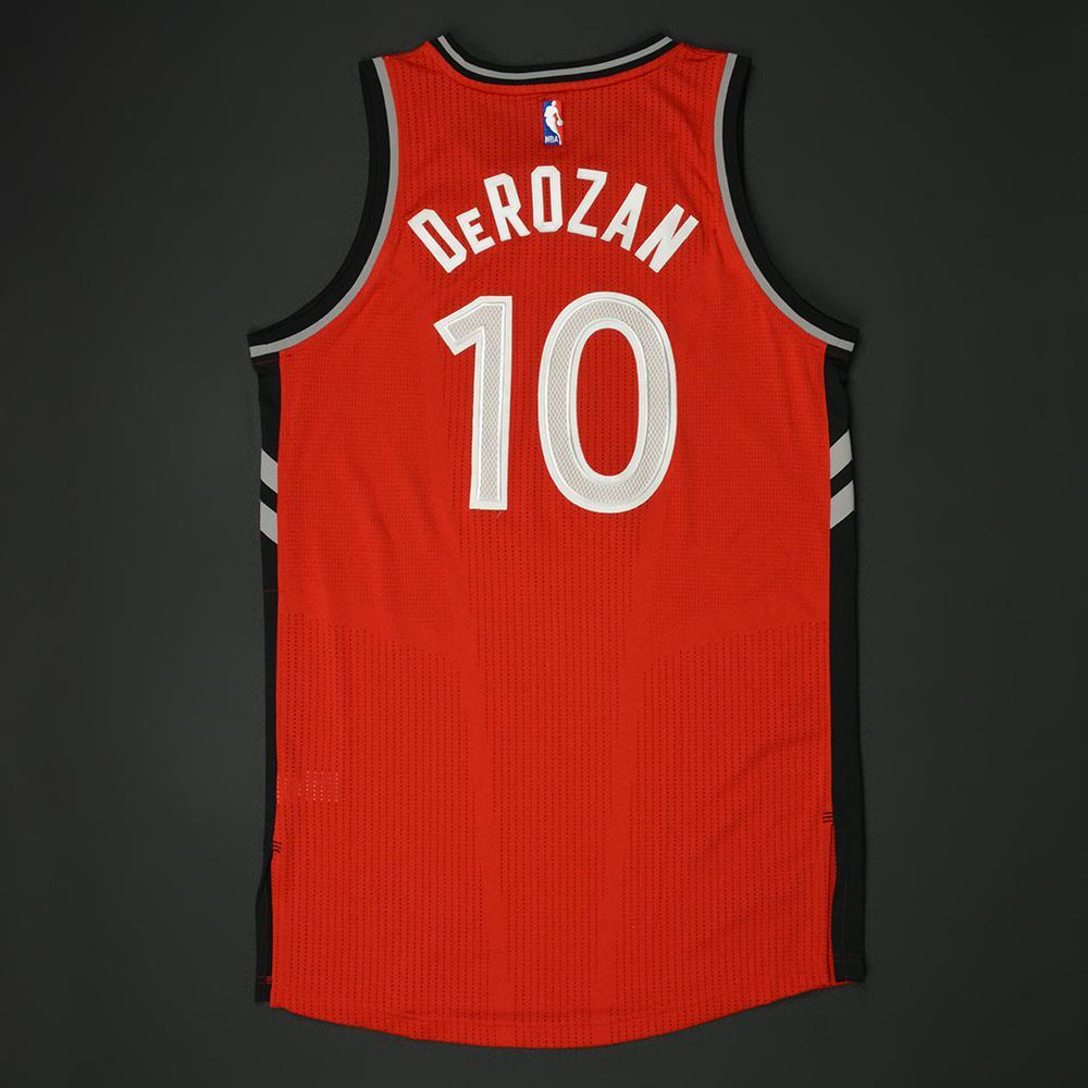 DeMar DeRozan Toronto Raptors 2017 'Chinese New Year' GameWorn