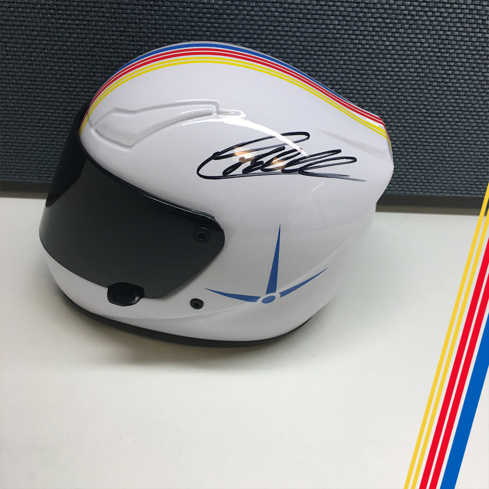 NASCAR's Christopher Bell Autographed mini helmet!