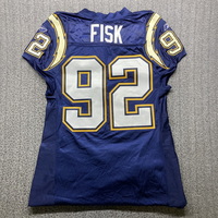 NFL - Chargers Jason Fisk Game Issued Jersey Size 46