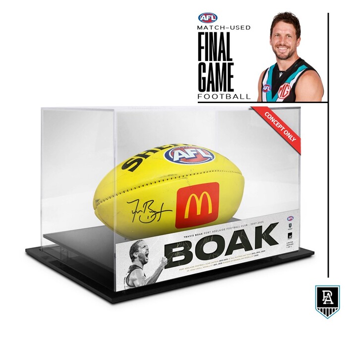 Travis Boak Signed Final Game Match Used Sherri...
