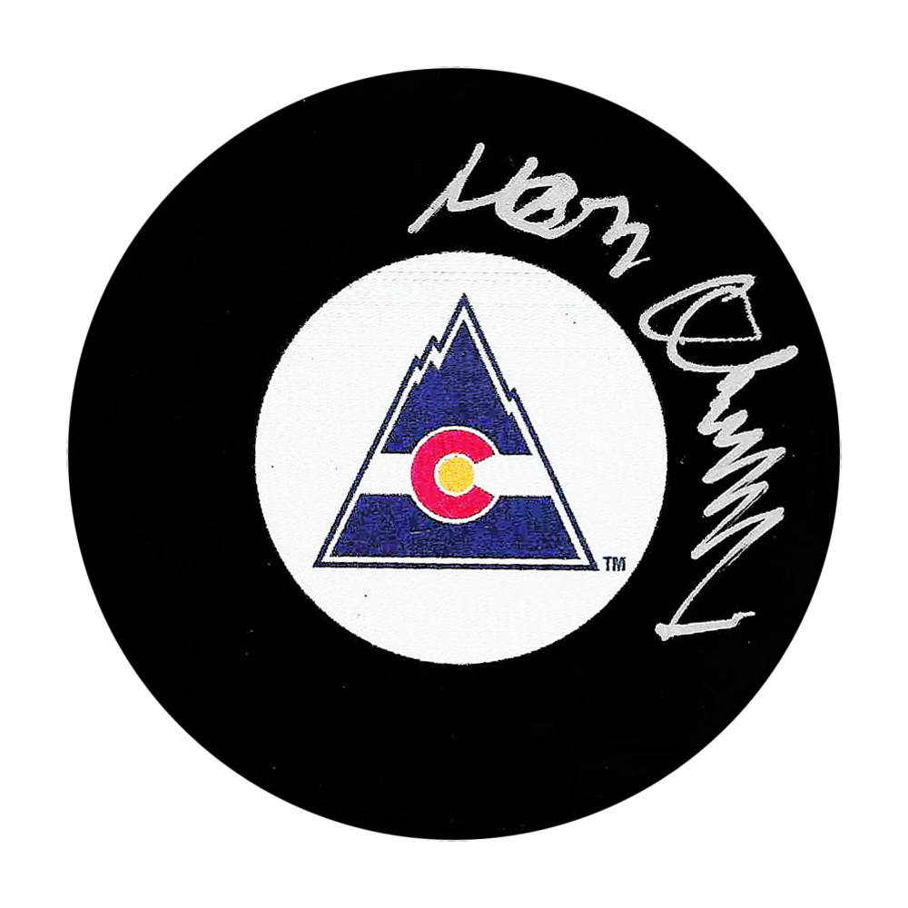 Don Cherry Autographed Colorado Rockies Puck