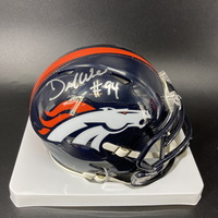 NFL - Broncos DeMarcus Ware Signed Mini Helmet