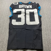 London Games - Jaguars Montaric Brown Game Worn Jersey (10/01/23) Size 38
