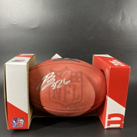 NFL - Cowboys DaRon Bland Signed Authentic Football with Pro Bowl Logo