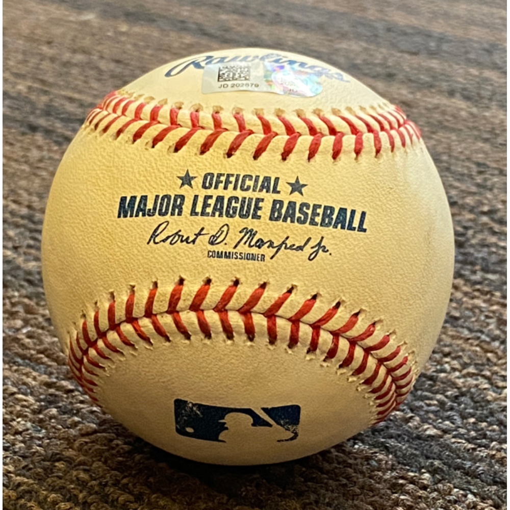 Game Used Baseball 2022 MLB In Dyersville Iowa Pitcher Drew Smyly 