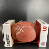 NFL - Chargers Brenden Rice Signed Authentic Football