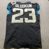 STS - Jaguars Foyesade Oluokun Game Worn Jersey 11/10/2024 Size 44 With ...